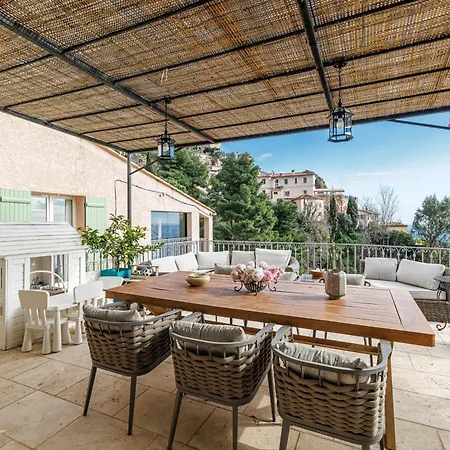 Luxury With Panoramic Sea View & Private Pool & Monaco