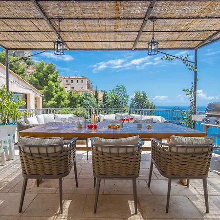 With Panoramic Sea View & Private Pool & Monaco 로퀴에브륀캡마르탱