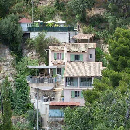 Villa With Panoramic Sea View & Private Pool & Monaco *